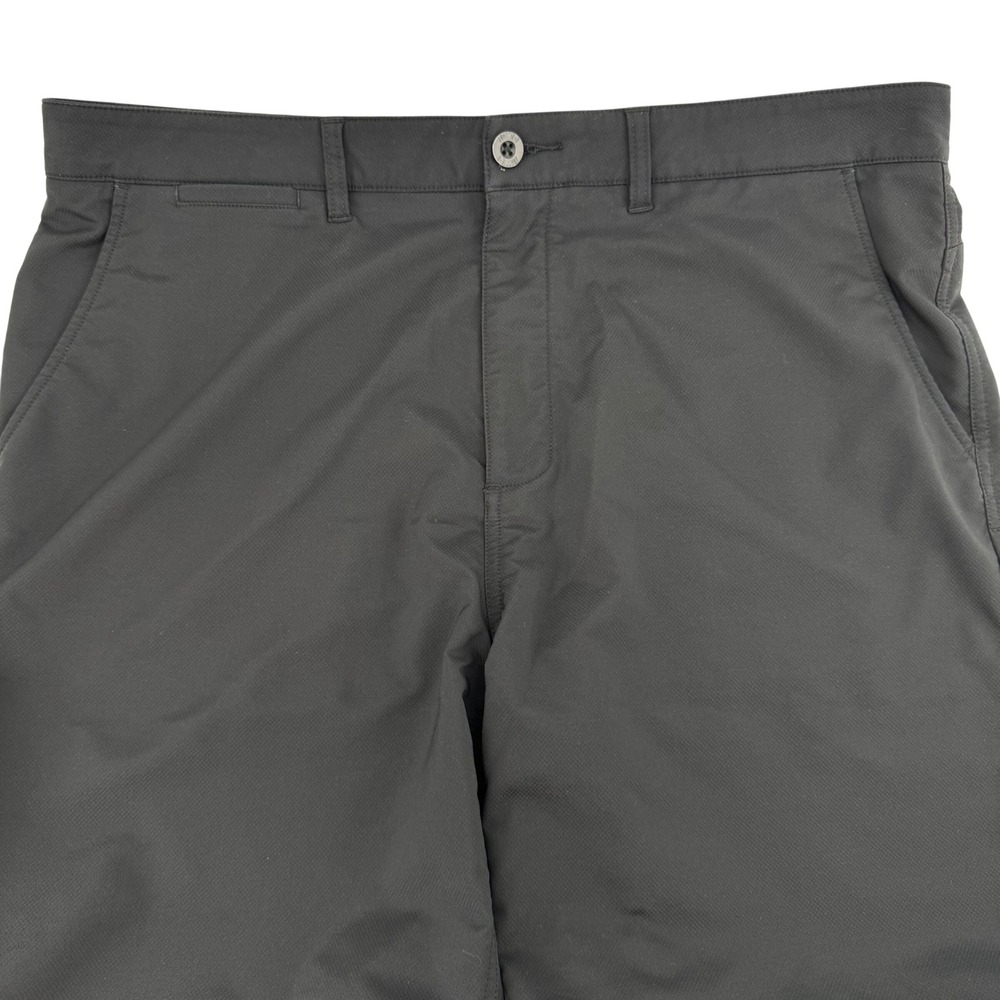 Johnnie O Grip Waistband Golf Performance Shorts Mens 36 Black Stretch Casual